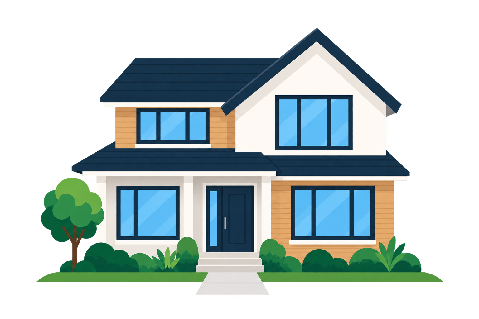 A welcoming modern family home
